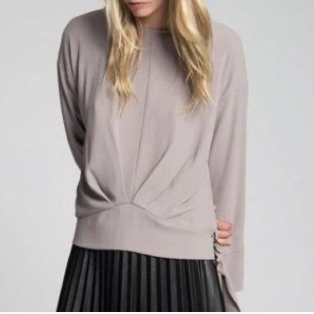 Jack Meets Kate Campbell Pleat side tie Top S